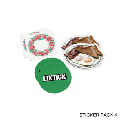 LIXTICK STICKER PACK 各種