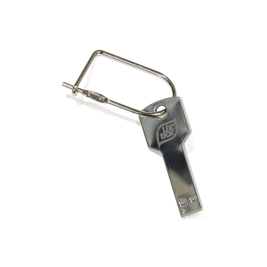 LIXTICK BRASS KEYRING - LIXTICK