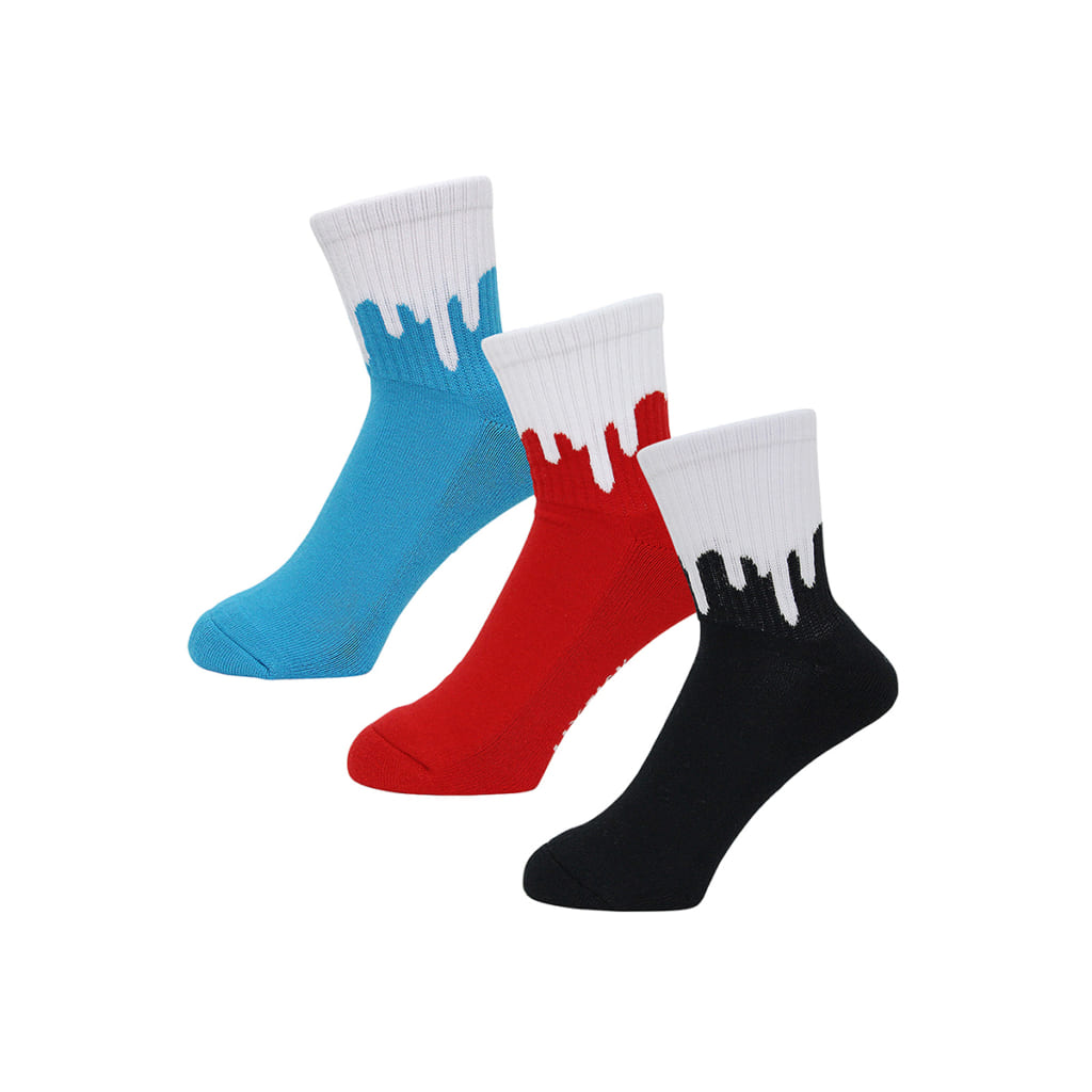 LIXTICK DRIP SOCKS 3PACK (REVERSE) LIXTICK