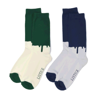 LIXTICK DRIP SOCKS 2PACK (HI)