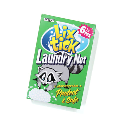 LIXTICK LAUNDRY NET 6PACK