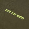 LIXTICK "NOT FOR SALE" T-SHIRT
