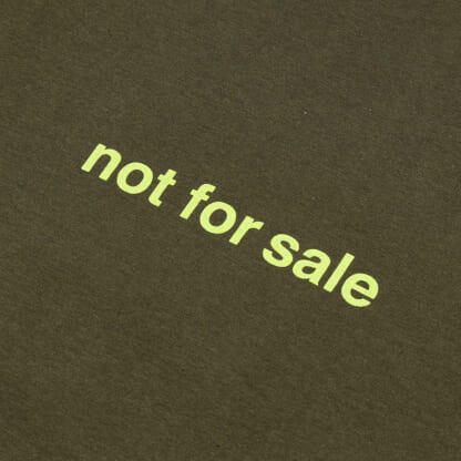 LIXTICK "NOT FOR SALE" T-SHIRT