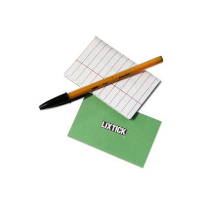 LIXTICK PAPER CASE