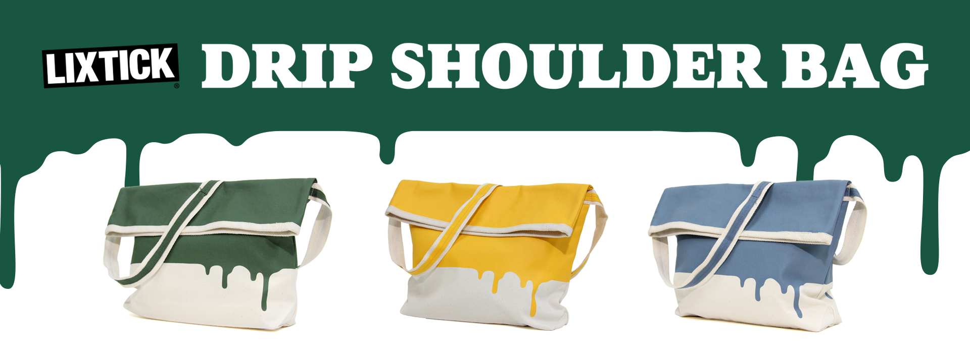 DRIP SHOULDER BAG