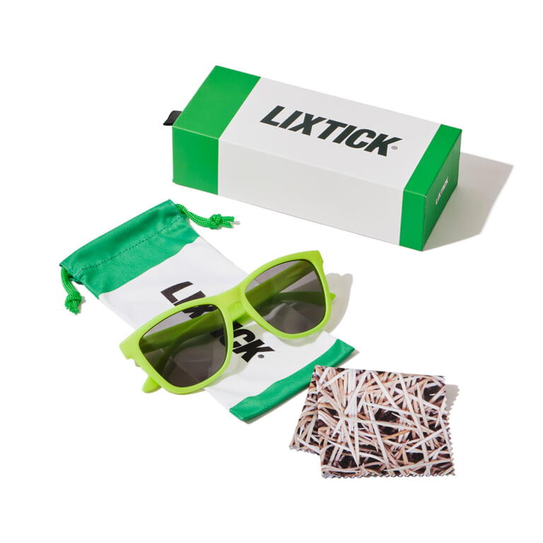 LIXTICK SUNGLASS / Safety Green