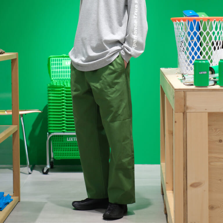 LIXTICK ALLDAY PANTS / GREEN