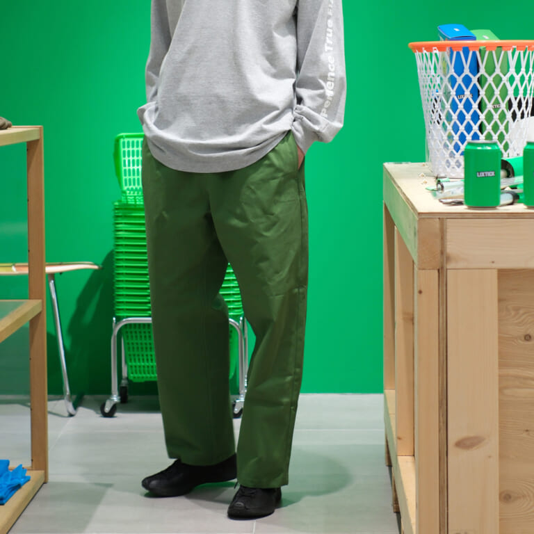 LIXTICK ALLDAY PANTS / GREEN
