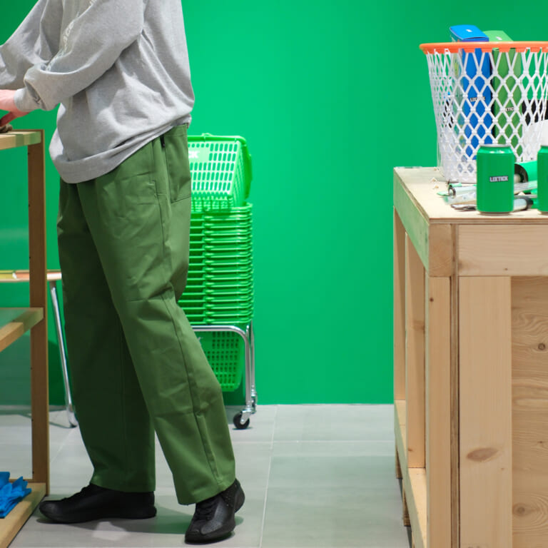 LIXTICK ALLDAY PANTS / GREEN