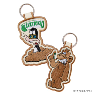 LIXTICK × GIATRUS / EMBROIDERY KEYHOLDER (全2種)