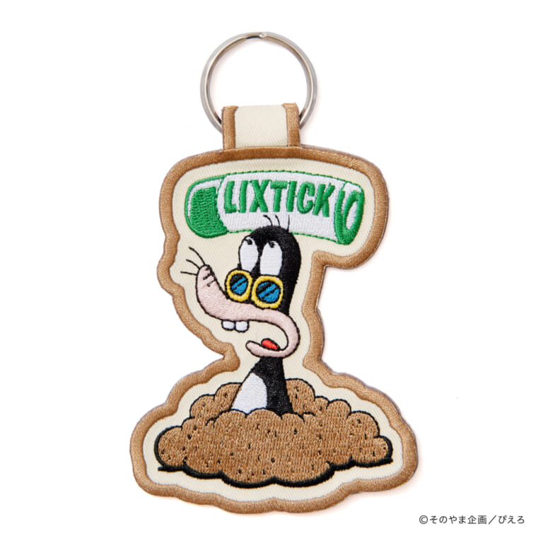 LIXTICK × GIATRUS / EMBROIDERY KEYHOLDER (全2種)