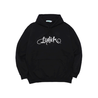 LIXTICK LETTER LOGO HOODIE (01)