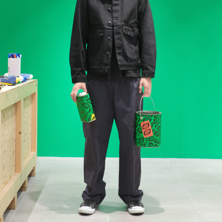 LIXTICK ALLDAY PANTS / CHARCOAL BLUE (One Wash)