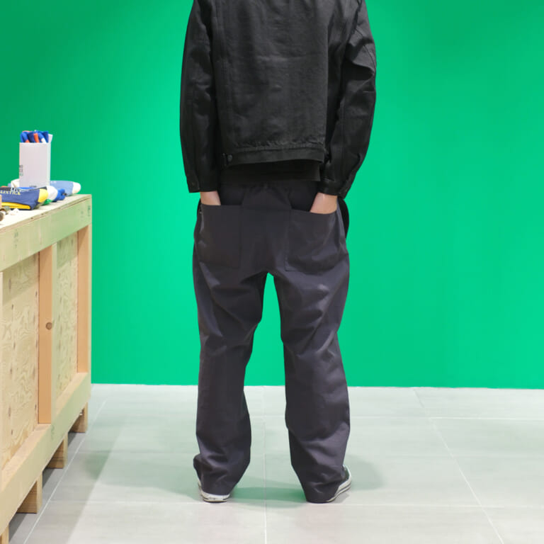 LIXTICK ALLDAY PANTS / CHARCOAL BLUE (One Wash)