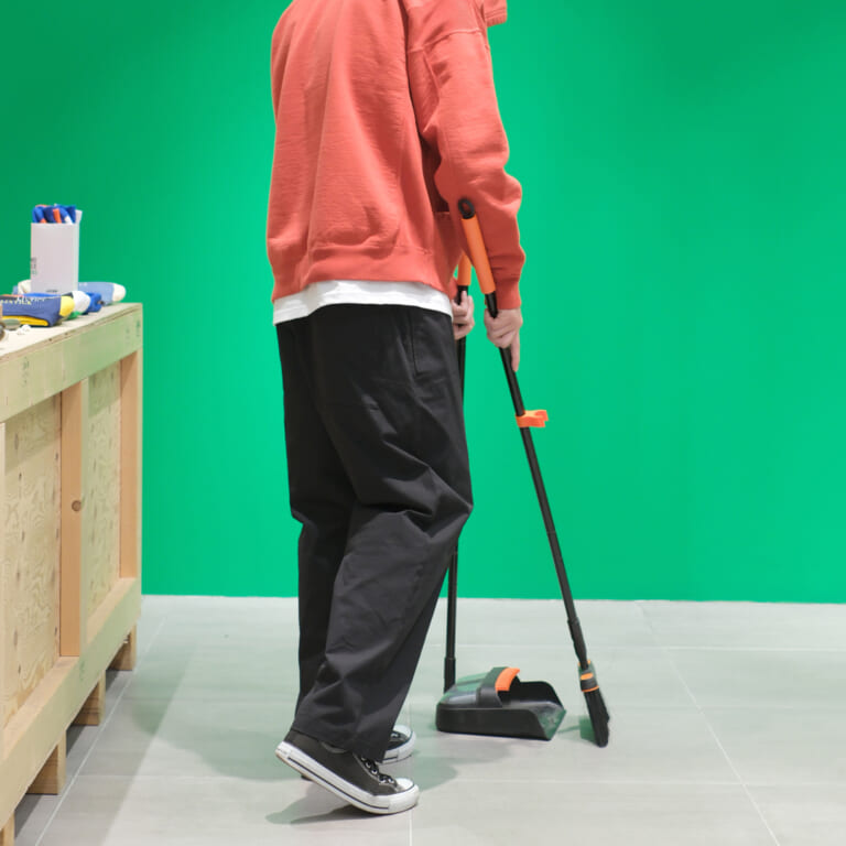 LIXTICK ALLDAY PANTS / BLACK (One Wash)