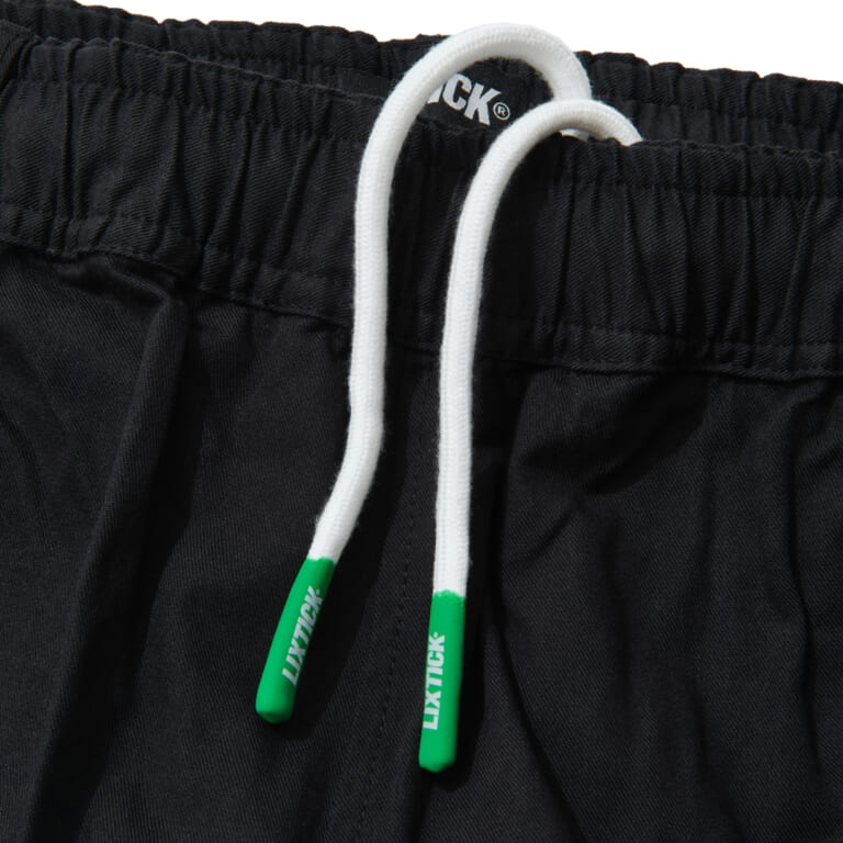 LIXTICK ALLDAY PANTS / BLACK (One Wash)