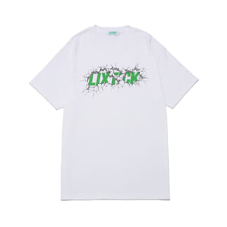 LIXTICK "CRACK LOGO" TEE LIXTICK "CRACK LOGO" TEE