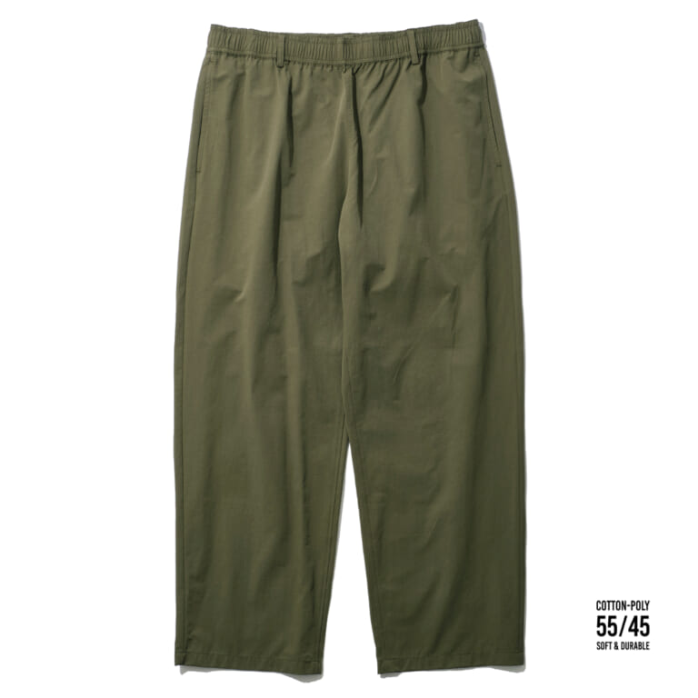 LIXTICK ALLDAY PANTS 55-45 /  MILITARY