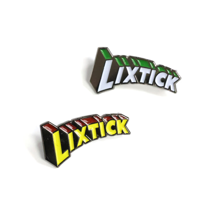 LIXTICK "SUPER 3D" LOGO BADGE
