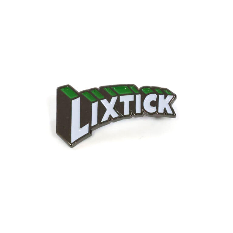 LIXTICK "SUPER 3D" LOGO BADGE