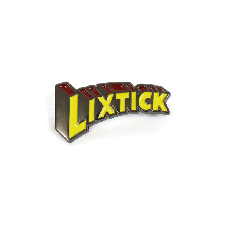 LIXTICK "SUPER 3D" LOGO BADGE