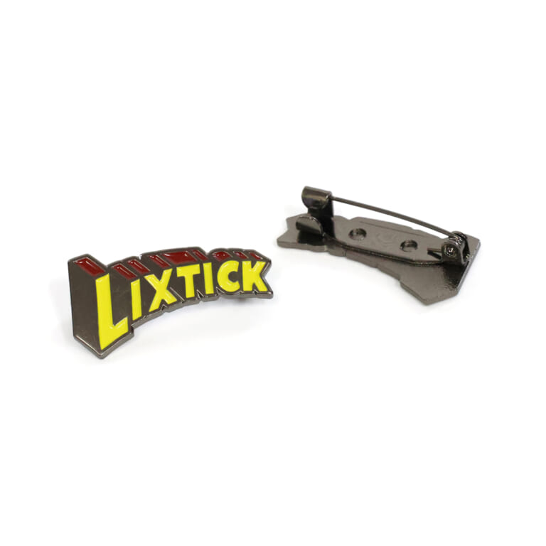 LIXTICK "SUPER 3D" LOGO BADGE