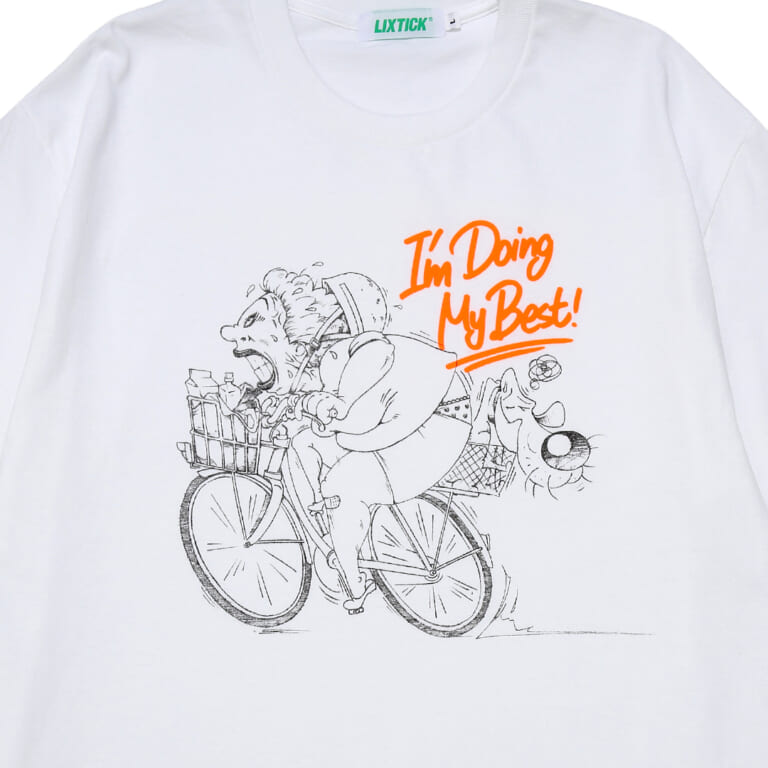 LIXTICK "I'm Doing My Best" ~Cycling~ TEE