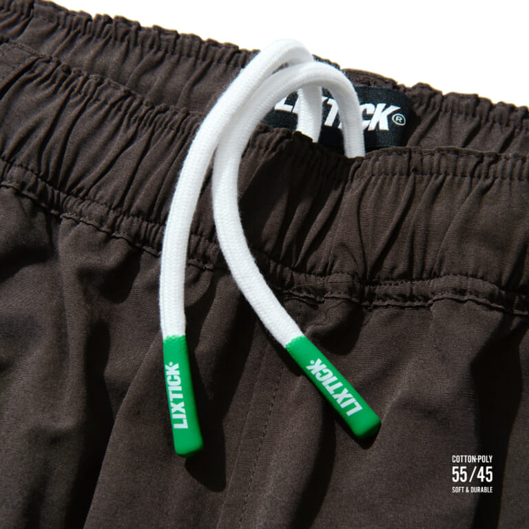LIXTICK ALLDAY PANTS 55-45 /  BROWN