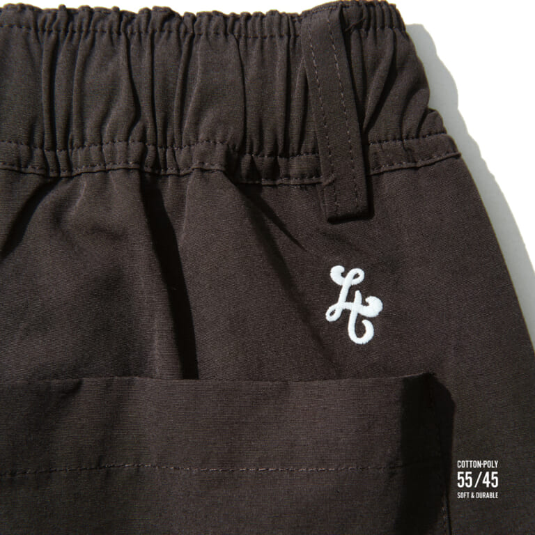 LIXTICK ALLDAY PANTS 55-45 /  BROWN