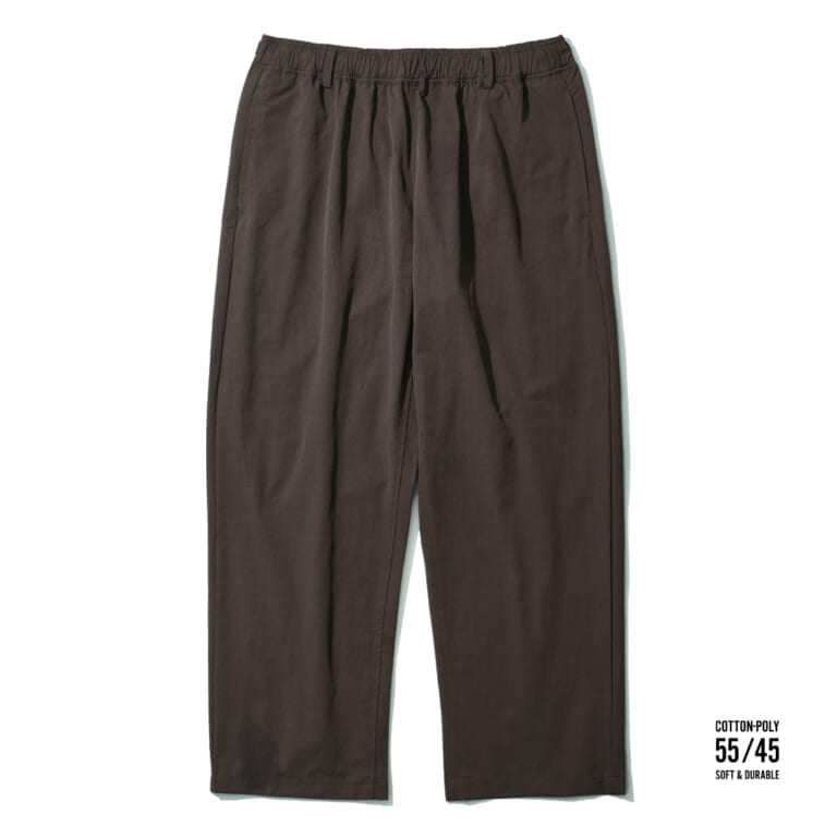 LIXTICK ALLDAY PANTS 55-45 /  BROWN